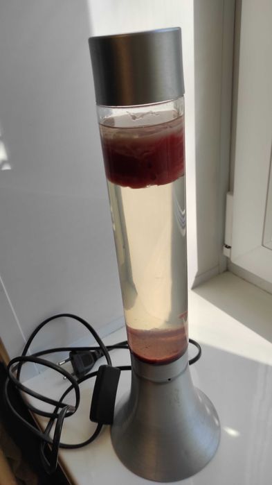 Лампа - ночник с парафином.