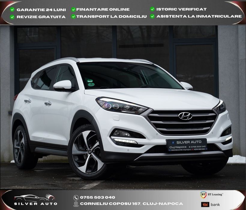 Hyundai Tucson Full 4x4  Navi Led Rate Garantie 24 Luni