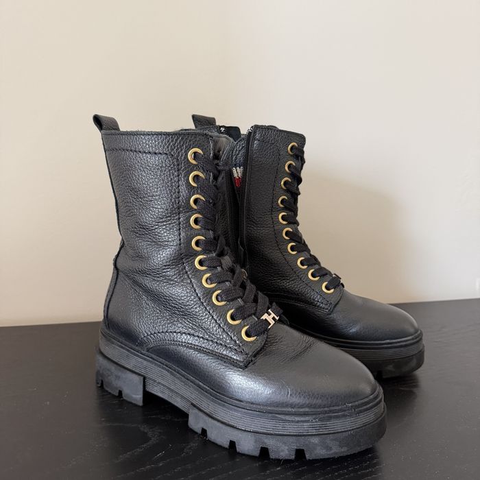 Кожаные ботинки Tommy Hilfiger, 36 размер, демисезон