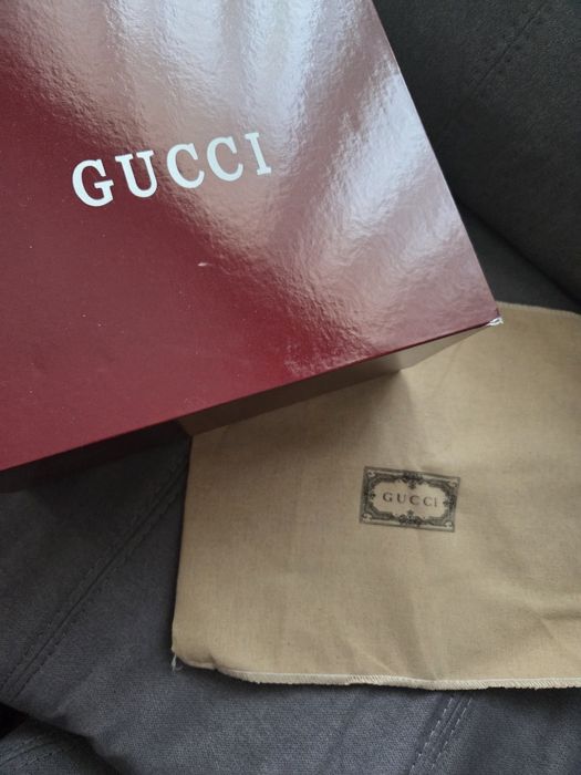 Чанта гучи джаки червена