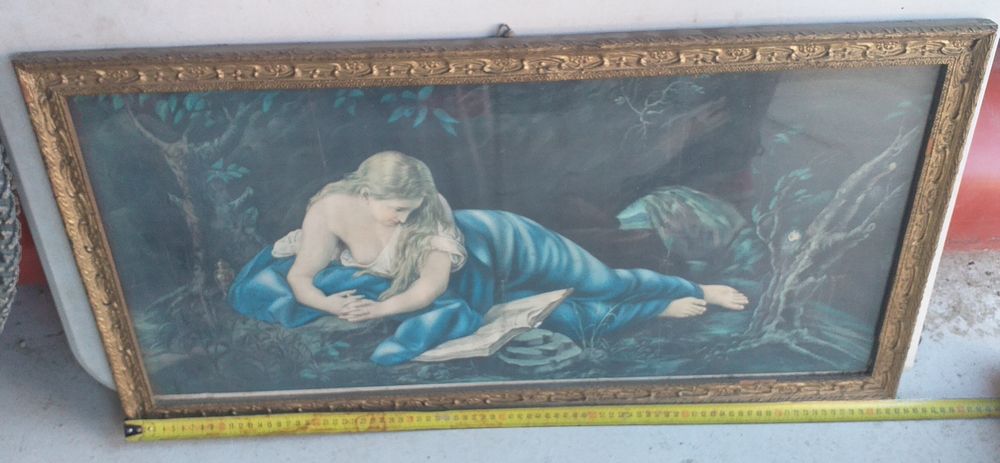 Tablou de colectie vechi de 45 de ani