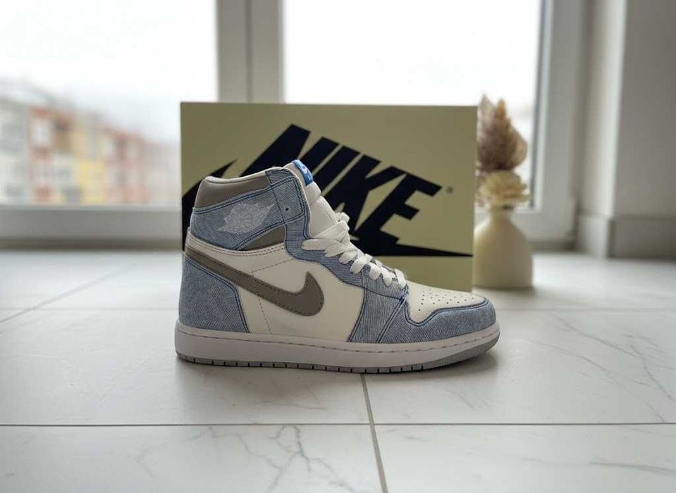 Adidasi Jordan 1 High Hyper Royal OG - Sneakersi Unisex - Full Box