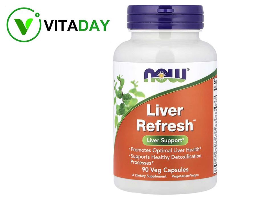 NOW Foods Liver Refresh 90 растительных капсул