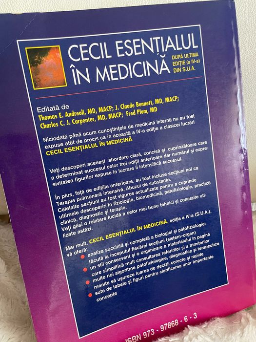 Atlas/tratat Medicina Interna Cecil Urologie Sinescu rezidentiat NOU