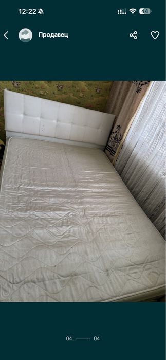 Продам шкаф и кровать 100000тг