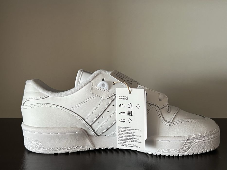 ADIDAS RIVALRY LOW 42.5номер 27см Стелка Нови с Кутия Естествена Кожа