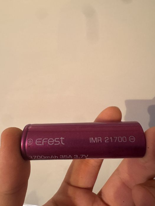 Аккумулятор 21700 Efest 1 шт