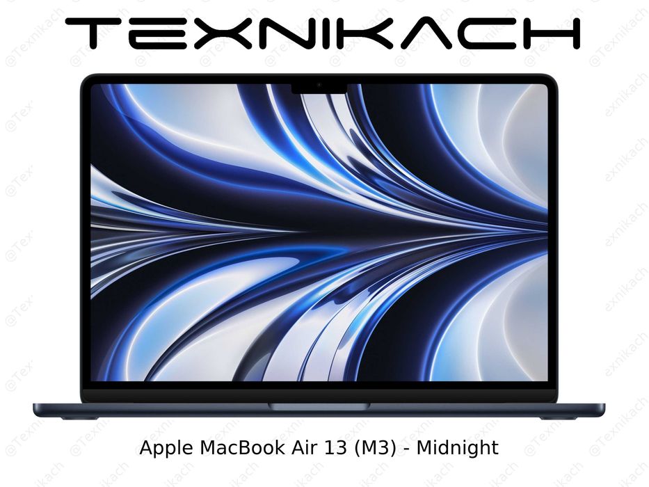 Новый • Apple MacBook Air 13.6" (M3) 8/16/24/256Gb • Доставка