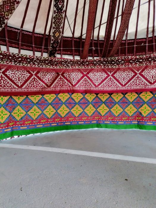 7 канатная юрта.