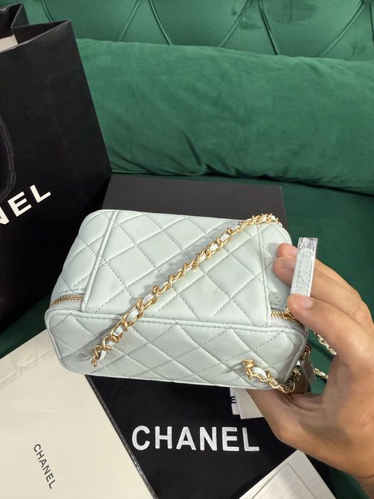 Geanta Chanel Vanity piele naturala 100% Full Box colectie noua