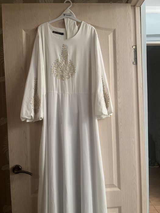 Белое Платья для келинки