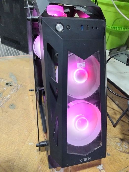 Xtech Transformer Case RGB 4Fan! Yaxshi holatda! 4ta!