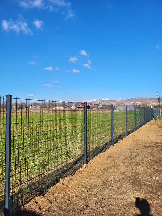 Panou Gard dublu fir 2D Germania Zaun Stalpi Plasa Gard 6/5/6 , 8/6/8