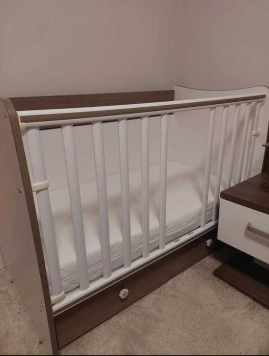 Детско легло - люлка Лорели + скрин Лорели