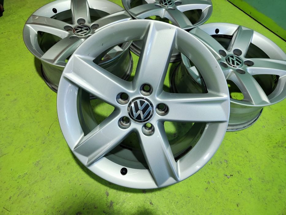 16 5x112 Vw Touran Caddy Golf лети джанти 5х112