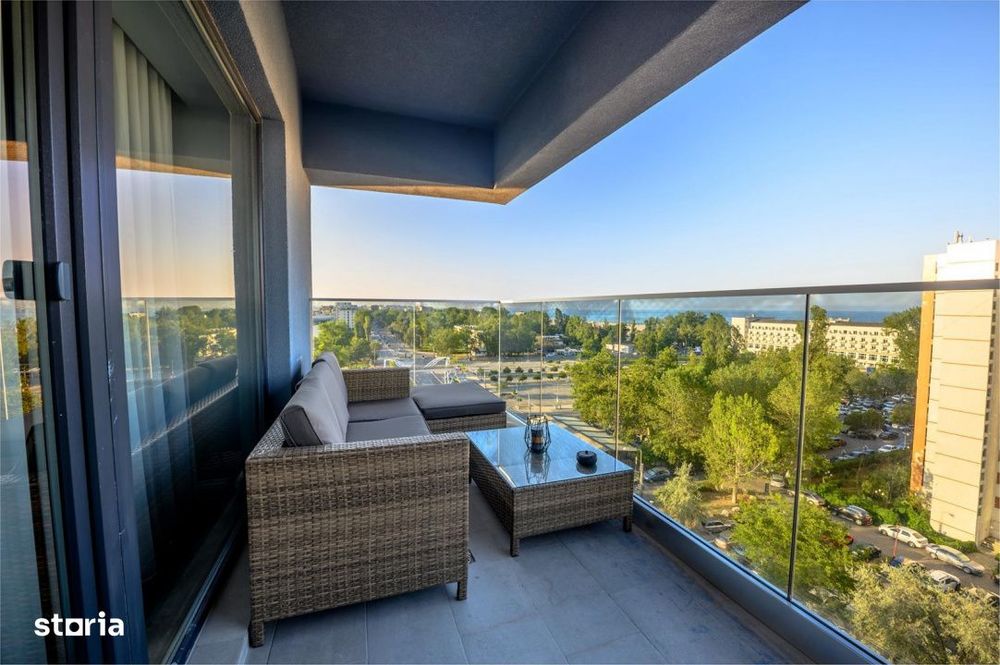 Apartament exclusivist cu 2 camere , vedere la mare si lac, Mamaia — fotografia 1
