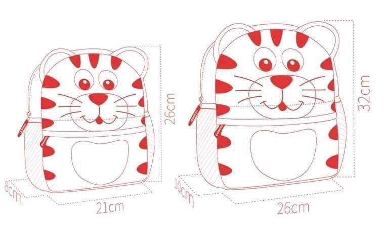 Детски 3D раници (неопрен)