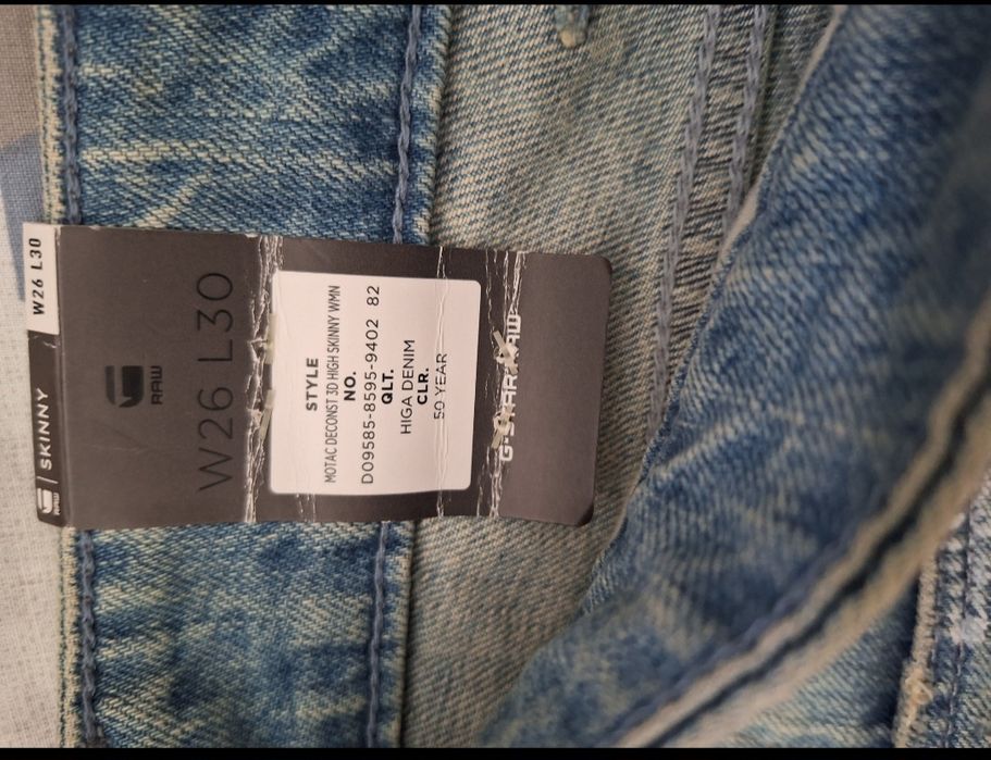 G_star Motac Deconst 3D Highskinny