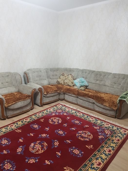 Угловой диван с креслом