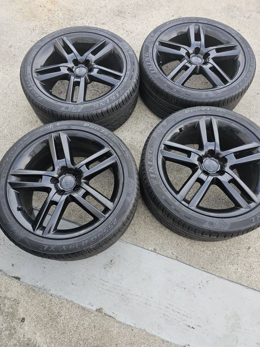Jante originale Audi cu cauciucuri de vară