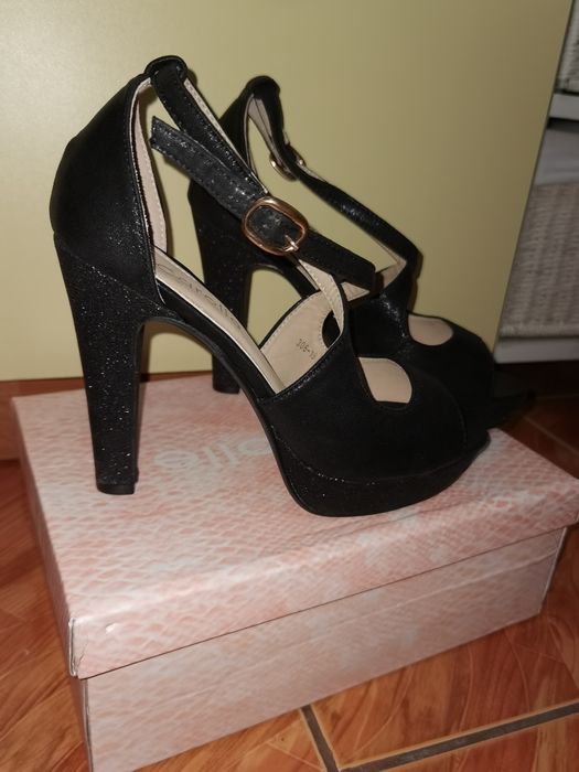 Sandale cu toc 12 cm