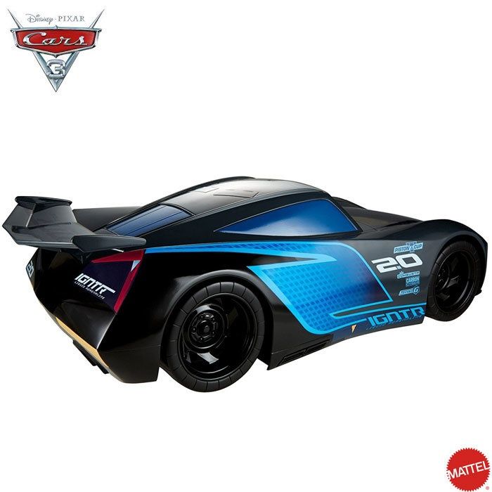 Mattel - Disney Cars Кола Jackson Storm 50 см FLK16