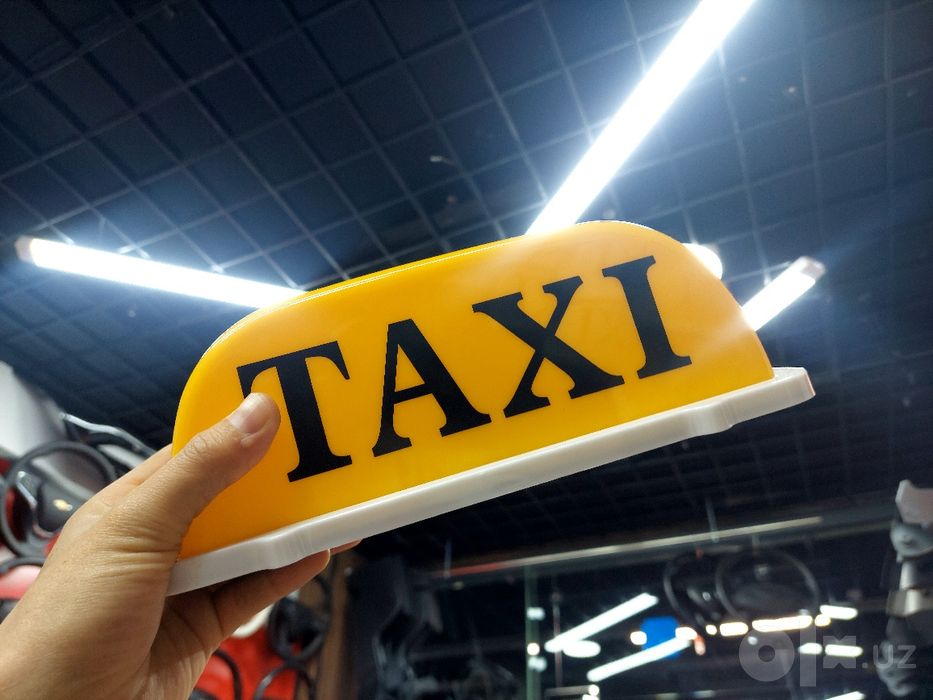 Taksi znak taxi yozuv