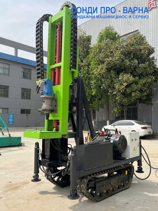 Нова Тунелна сондажна машина Tunnel-100CN до 100метра Пълна хидравлика