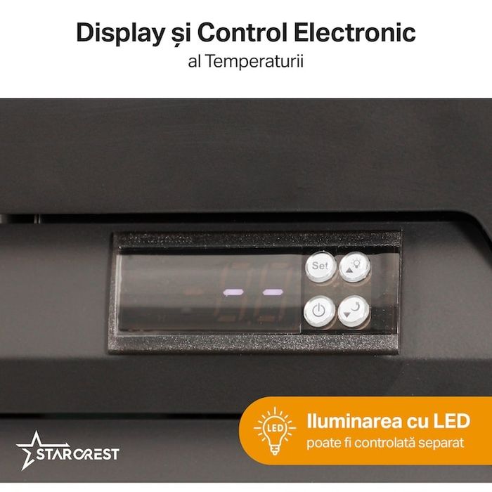 Нова професионална хладилна витрина,STARCREST SPS-360DC  360 л,