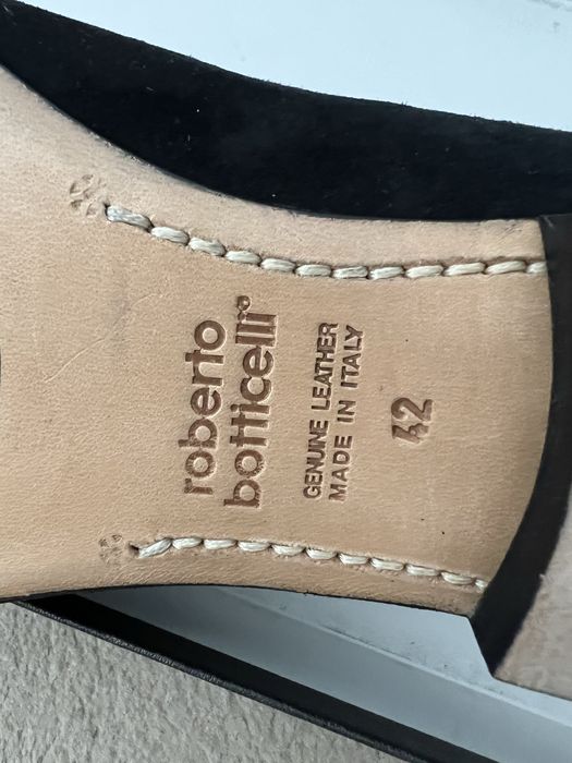 Мъжки официални обувки от велур