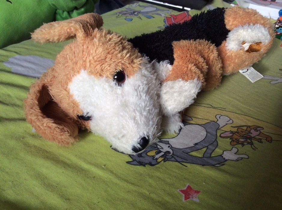 Animale de plus si peruca par lung, ondulat, pret bun