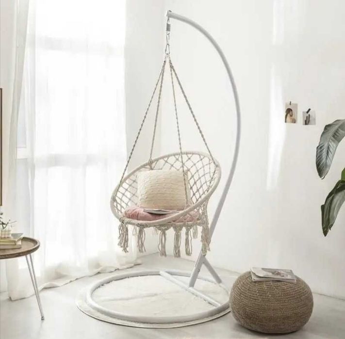 Висяща, Въжена Люлка - Хамак, Бежова XL
Висящата въжена люлка ха