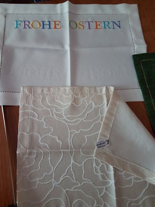 3Покривки за маса или студено сервиране