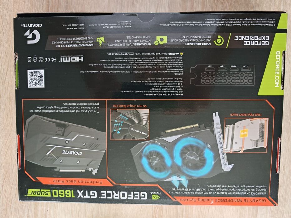 Gigabyte GeForce® GTX 1660 SUPER™ OC 6G