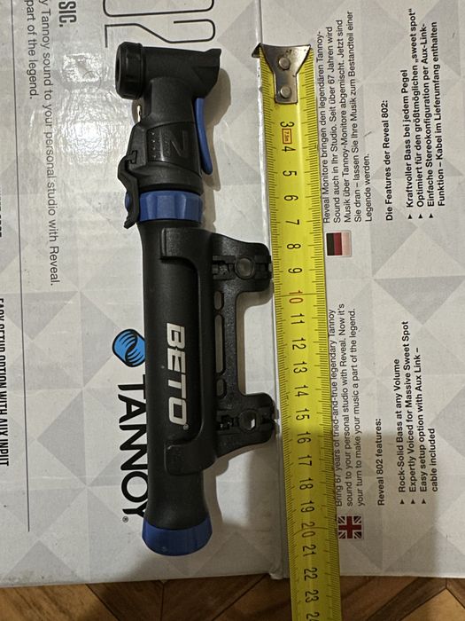 Pompa bicicleta Beto double action