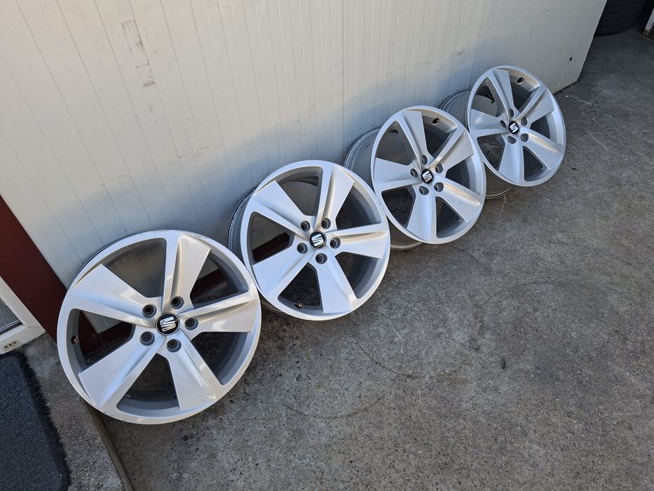 Set jante din aluminiu r17 / originale SEAT VW AUDI SKODA / 5x112