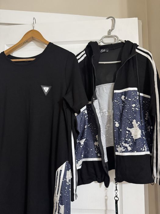 Двойка из сарафана и бомбера