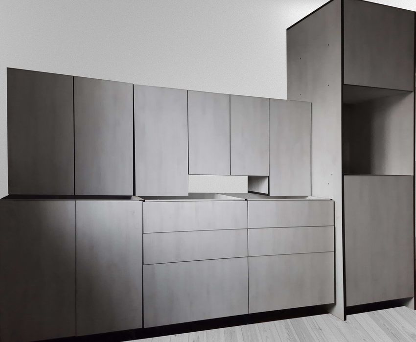 Кухонный гарнитур с пеналом