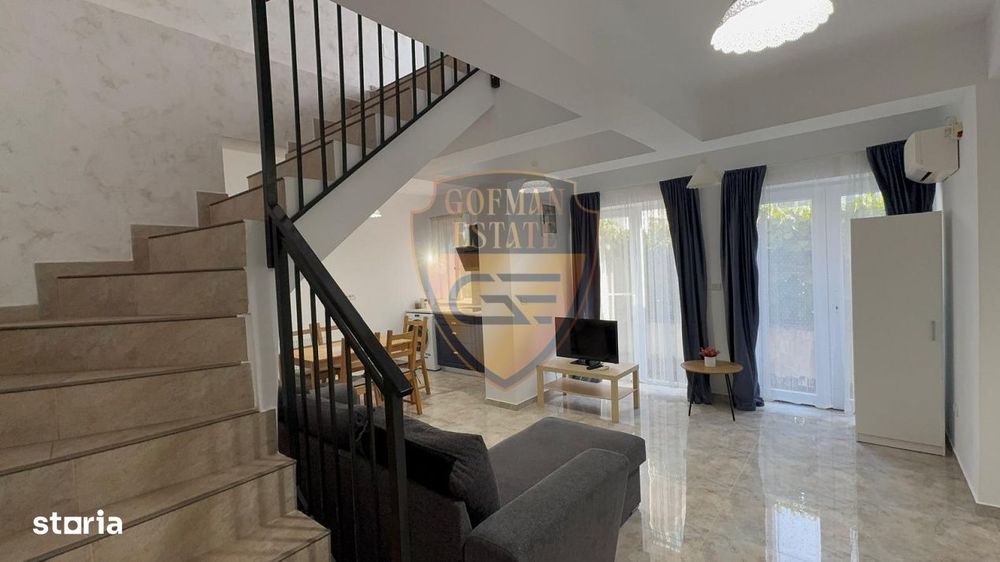 Duplex in vila, 3 c, Mamaia Nord, parcare, aer conditionat, curte, cen