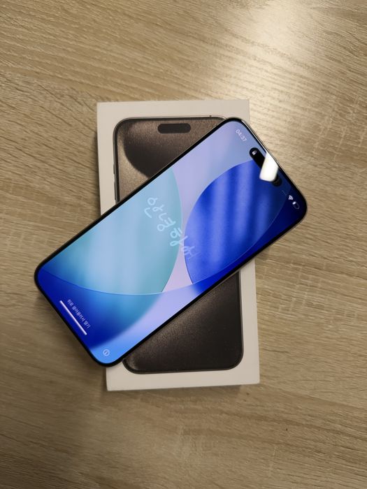 Iphone 15 pro max 512 gb natural titanium 80% yomkost