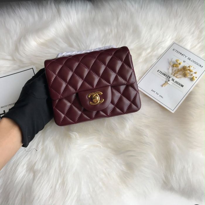 Geanta Chanel Single Flap mini piele naturala pe comanda