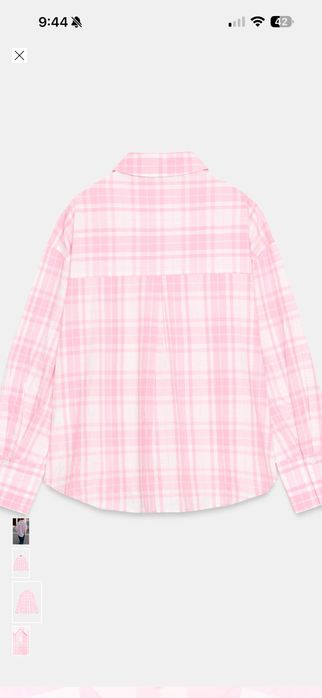 Рубашка Zara в клетку