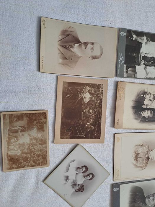 fotografii vechi pe carton 13/20 cm