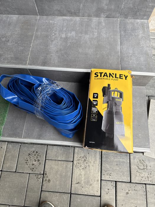 Vind pompa  pt fosa stanley SXUP750PTE cu 35 m de furtun 9 bar de 32mm