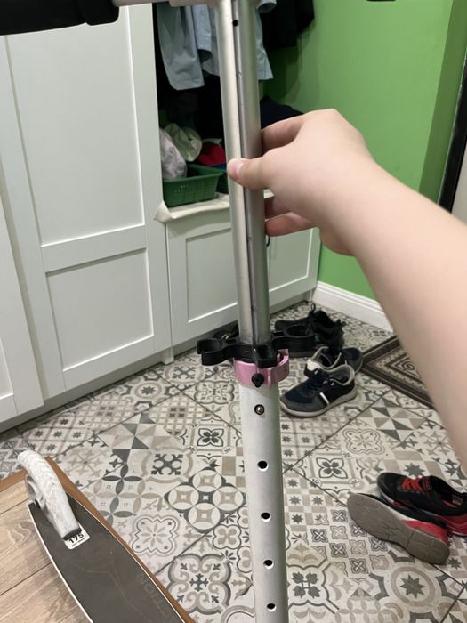 детский reaction железный самокат для девочки