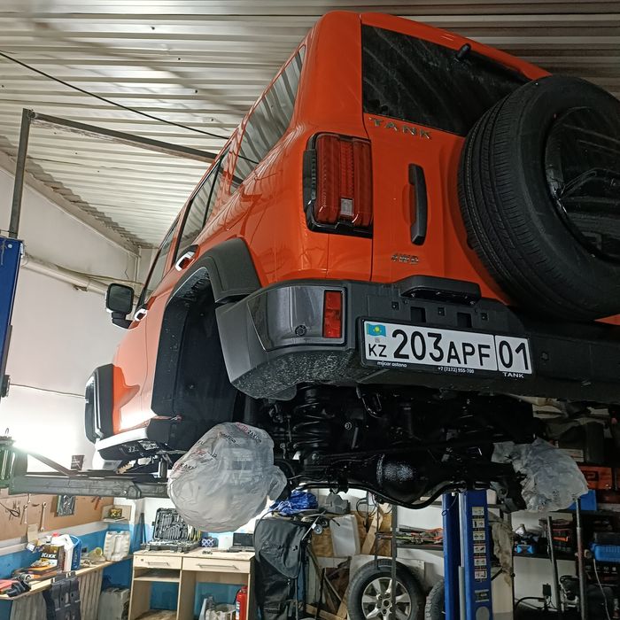 Антикоррозийная обработка днища рамы и скрытых полостей . - СТО Астана ...