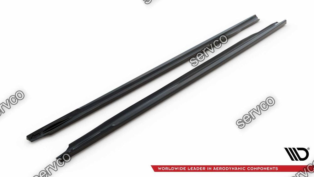 Pachet Set Splitter Exterior Lip Prelungiri Body kit tuning Bmw Seria 7 G11 Facelift 2019-2022 v16 - Maxton Design