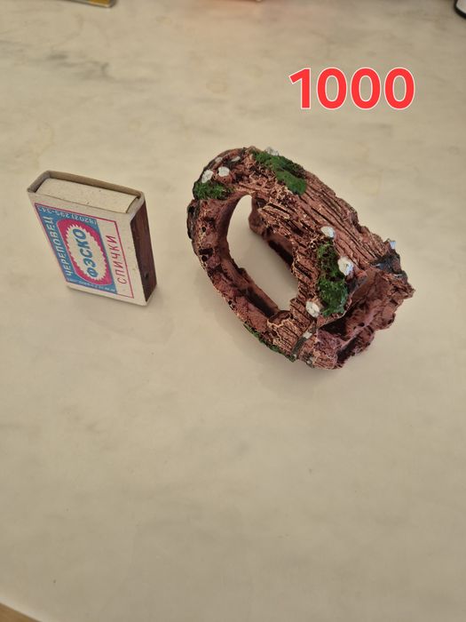 декор бочка для аквариума