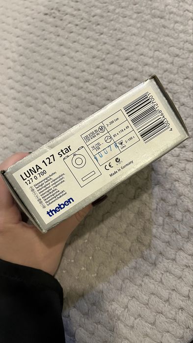 Сумеречный выключатель theben luna