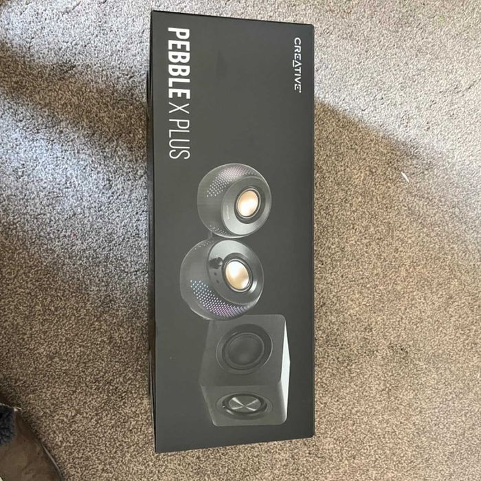 CREATIVE Pebble X Plus 2.1 USB-C високоговорители със субуфер и RGB